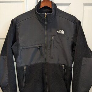 North Face Men's Polartec Fleece Jacket, Black, Small, Full Zip